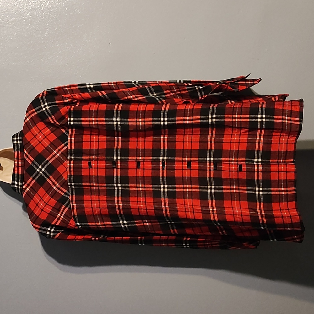Multiples women's red, white & black gingham size 1XL top - Picture 14 of 17